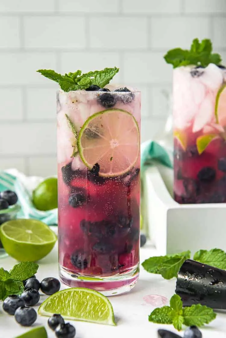 blueberry-mojito